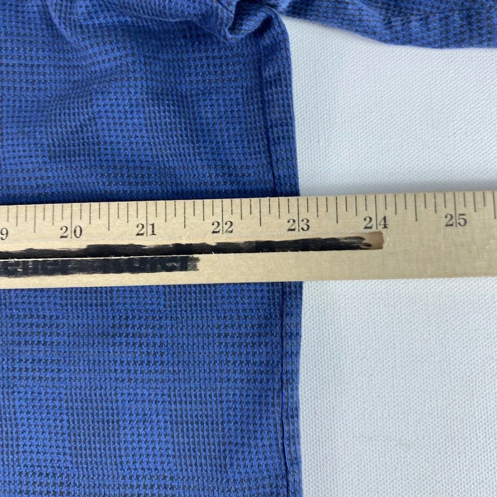 Hugo‎ Boss Polo Shirt Mens Large Blue Performance Italy Southpointe Golf Club